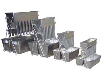 煤炭化驗室破碎制樣系列設備 不銹鋼密封式二分器選中創設備